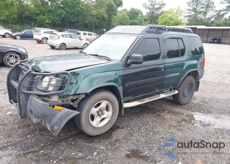 2002 Nissan Xterra Xe z USA, uszkodzony, nr VIN 5N1ED28T32C546549